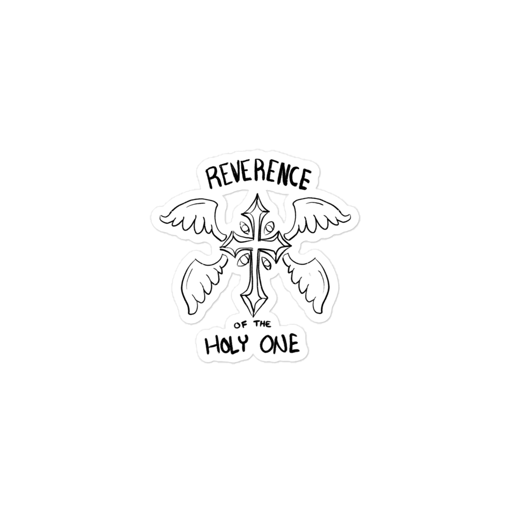 “REVERENT FEAR” sticker
