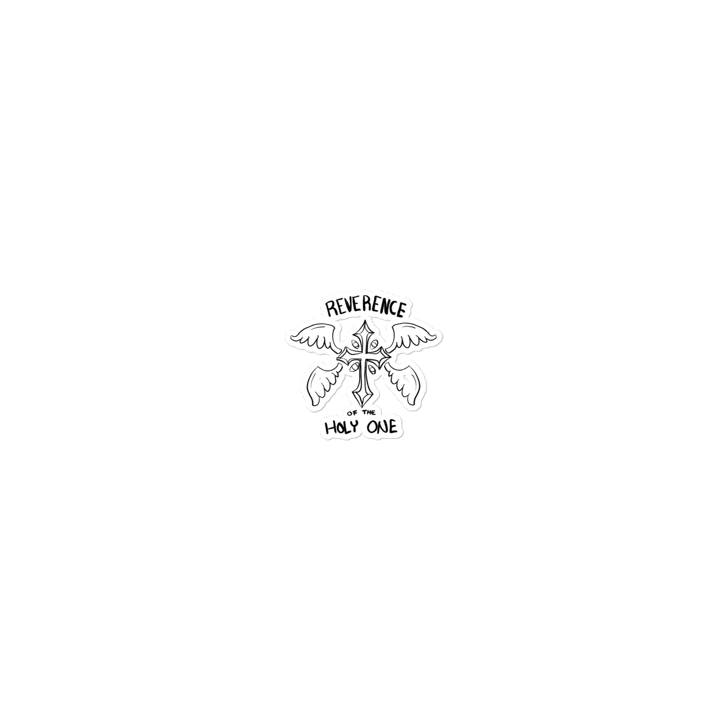 “REVERENT FEAR” sticker