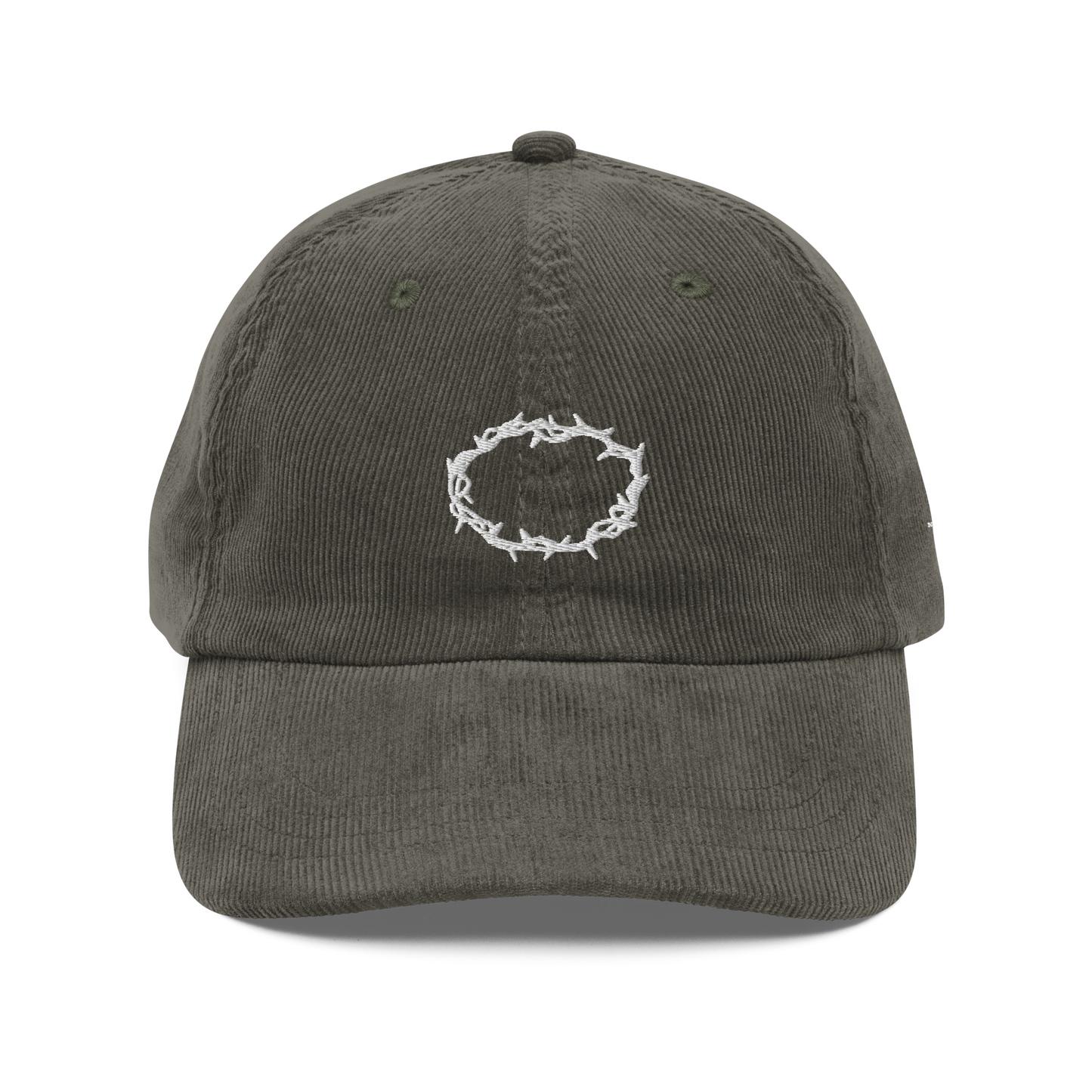 FEAR THE LAMB (light) corduroy cap