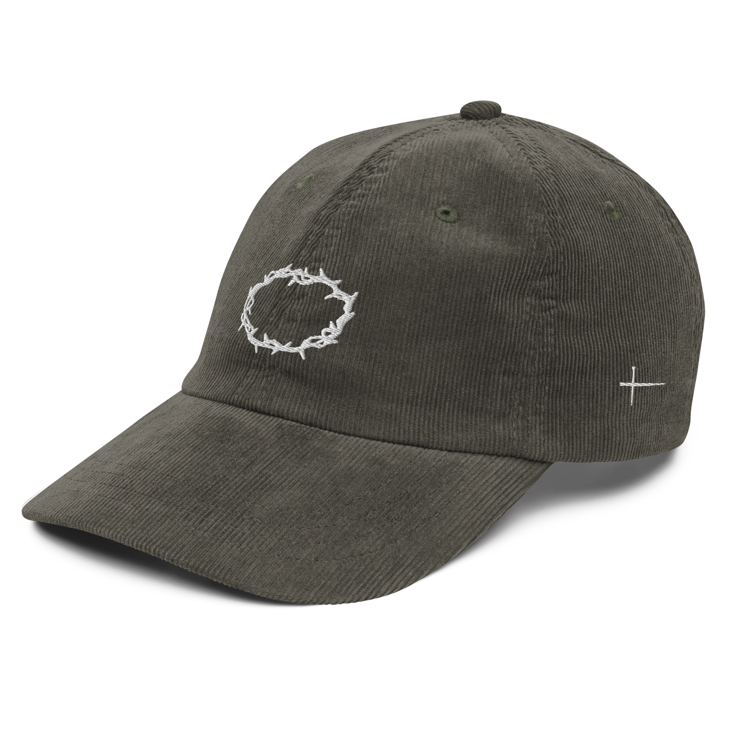 FEAR THE LAMB (light) corduroy cap
